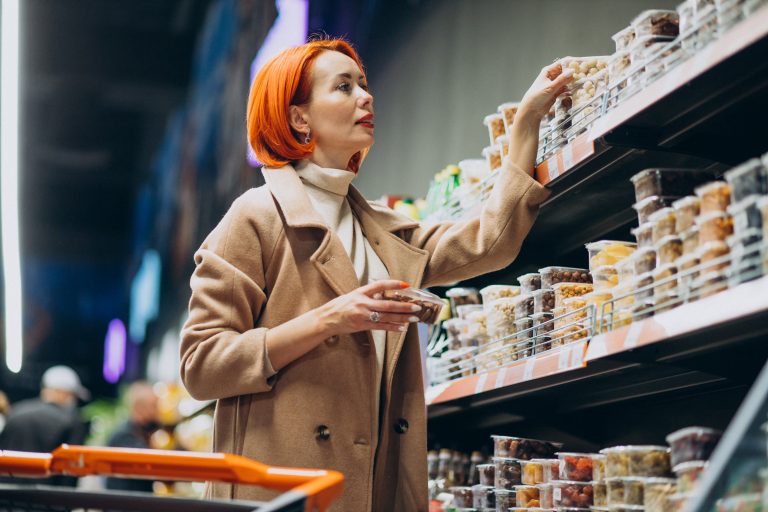 Woman shopping