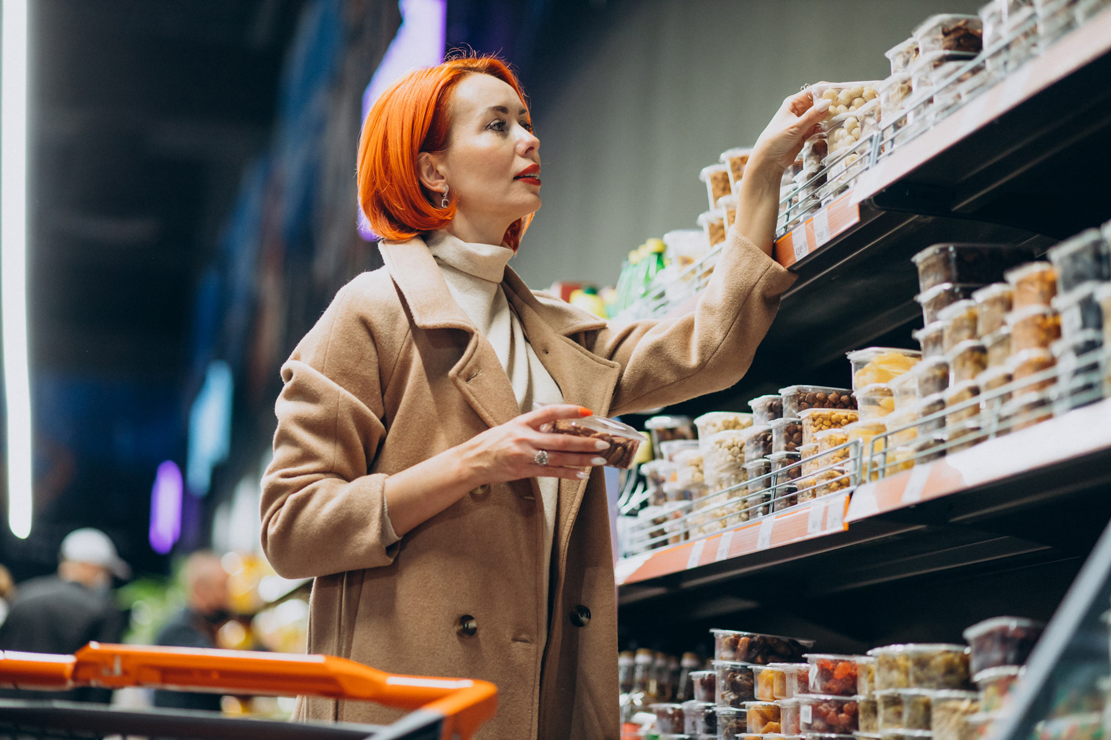 Woman shopping